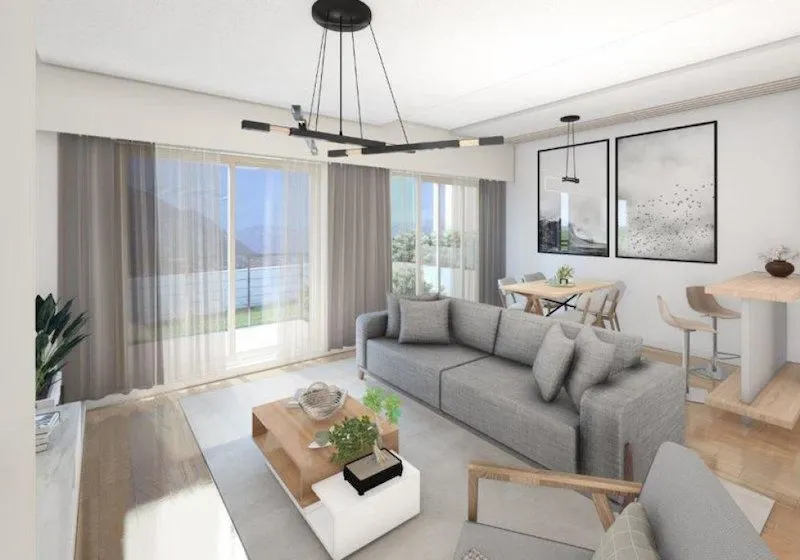 Sale, two bedroom apartment, 51m², Dobrota, Kotor