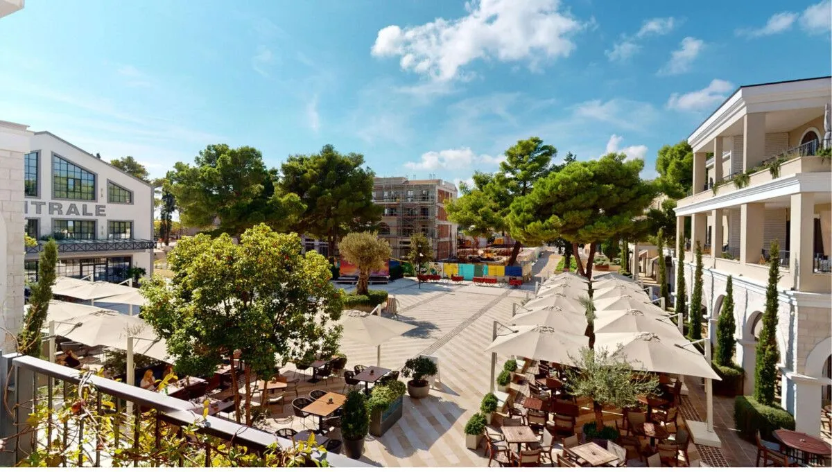 Prodaja, jednosoban stan, 53m², Luštica, Tivat
