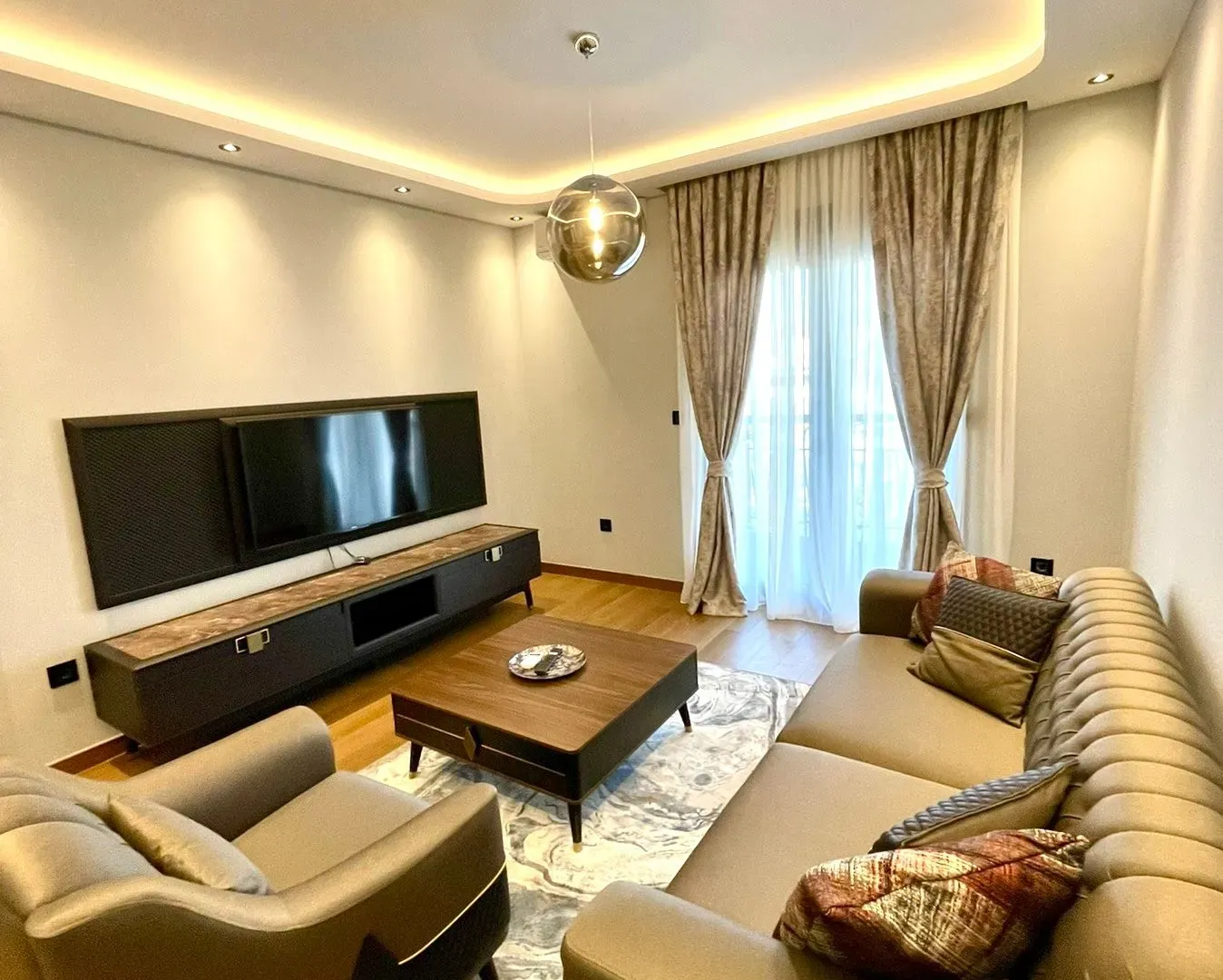 Rent, one bedroom apartment, 49m², Ljubović, Podgorica