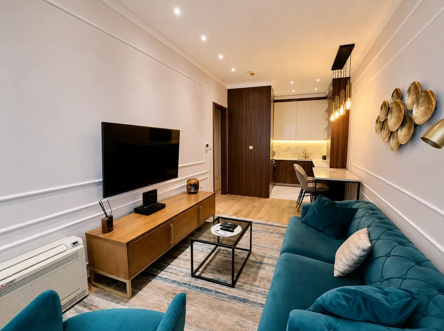 Izdavanje, jednosoban stan, 52m², Kod Capital Plaze, Podgorica
