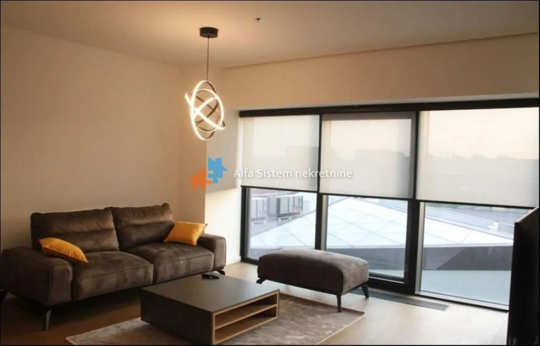 Izdavanje, dvosoban stan, 56m², Novi Beograd Blok 65, Novi Beograd Sve Podlokacije