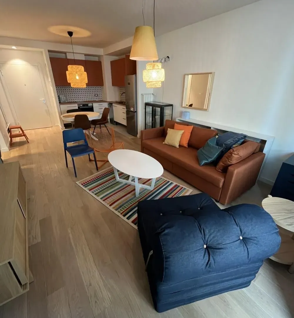 Rent, two bedroom apartment, 54m², Savski Venac, Beograd