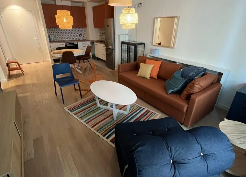 Rent, two bedroom apartment, 54m², Savski Venac, Beograd