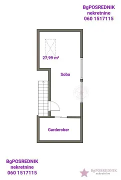 Sale, four bedroom apartment, 95m², Savski Venac, Beograd - image 3