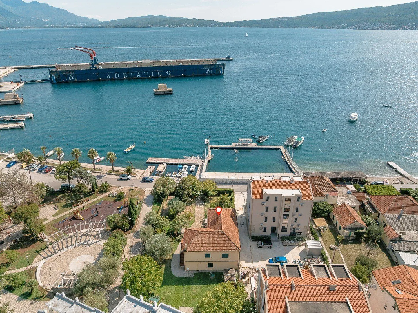 Prodaja, plac, 1036m², Bijela, Herceg Novi