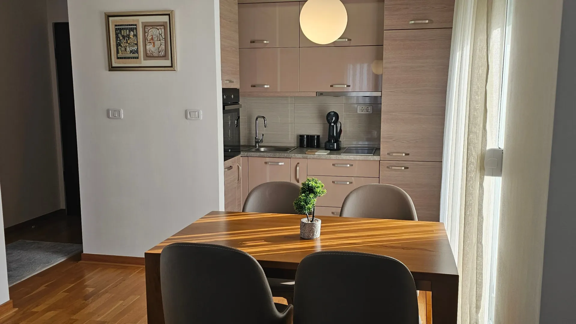 Rent, one bedroom apartment, 45m², City Kvart, Podgorica