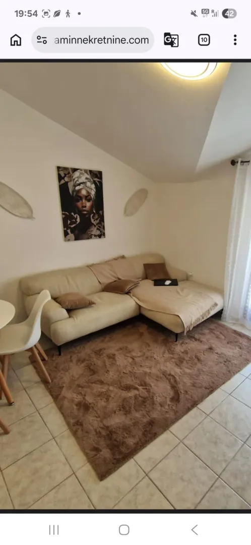 Rent, one bedroom apartment, 39m², Babin Do, Budva