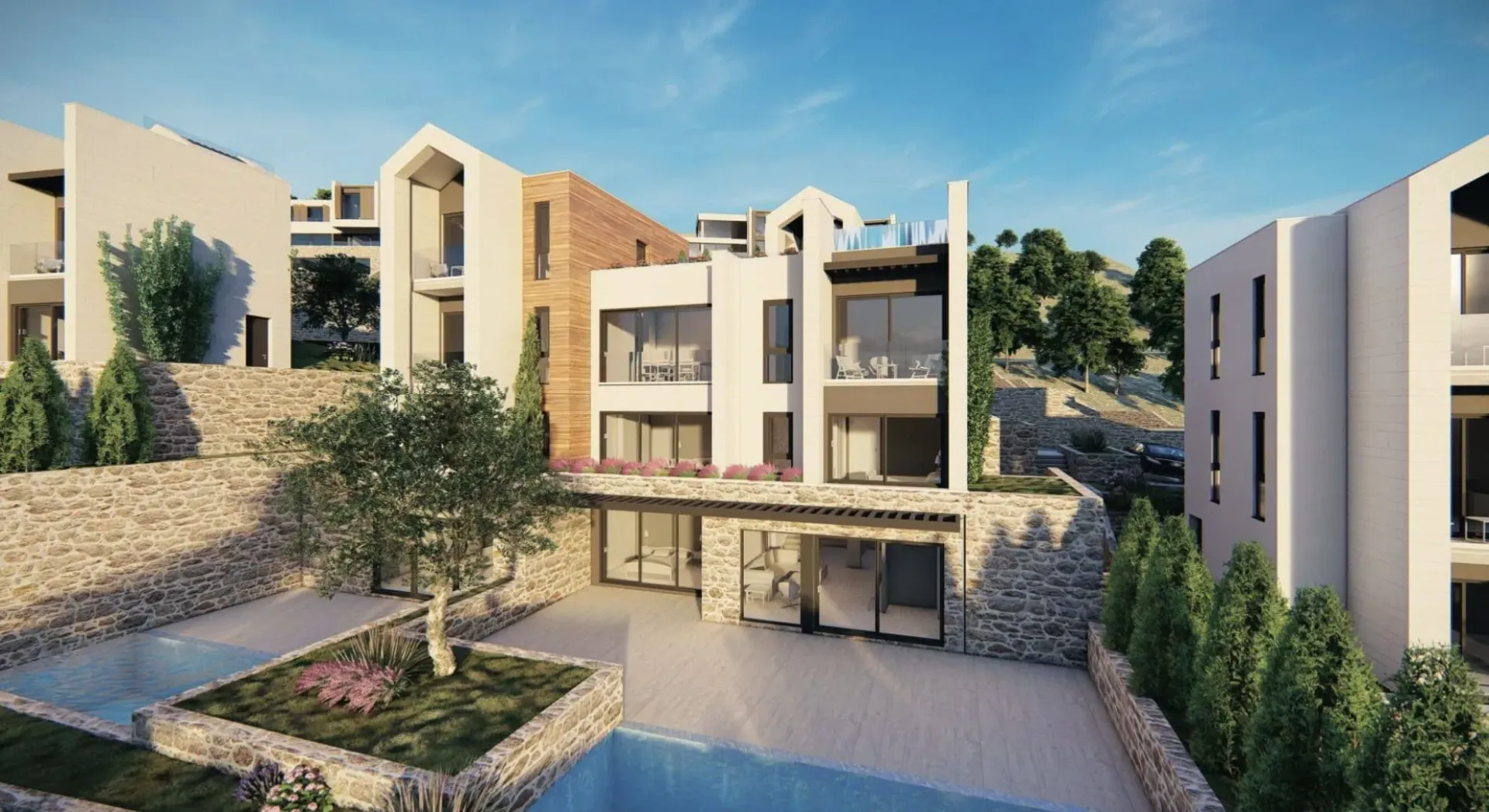 Prodaja, dvosoban stan, 194m², Donja Lastva, Tivat