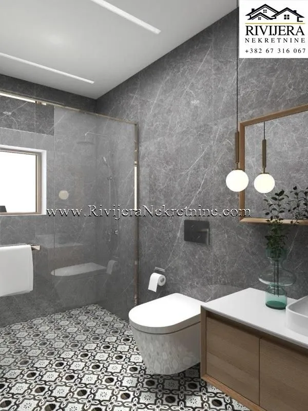 Sale, one bedroom apartment, 49m², Risan, Kotor