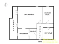 Sale, two bedroom apartment, 58m², Karaburma, Palilula Sve Podlokacije - image 16