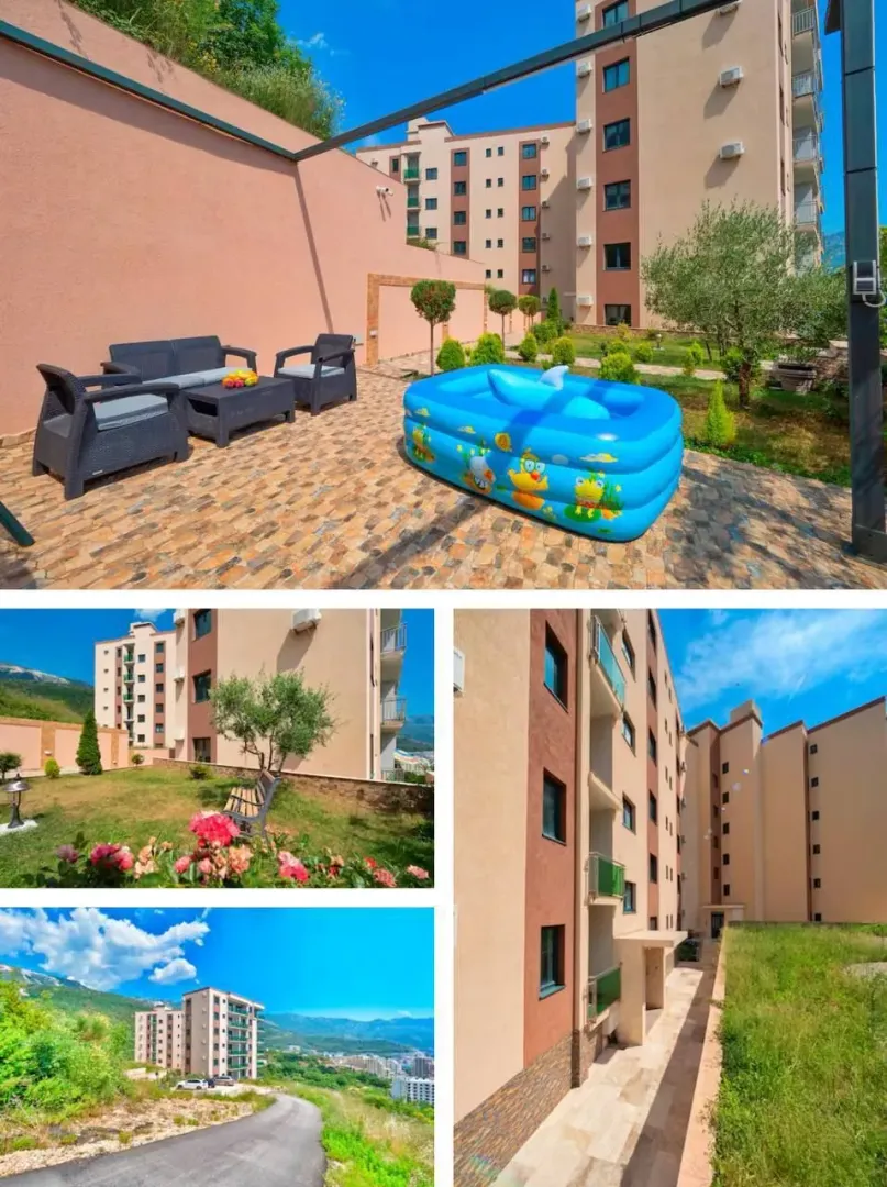 Rent, two bedroom apartment, 85m², Bečići, Budva