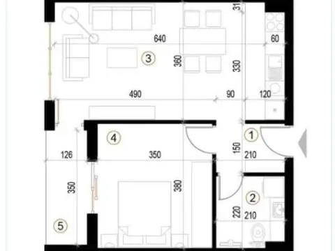 Prodaja, dvosoban stan, 50m², Zvezdara Sve Podlokacije, Beograd - image 2