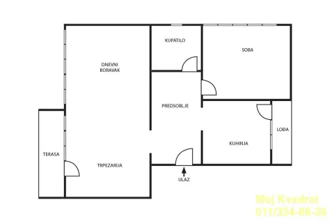 Izdavanje, trosoban stan, 93m², Savski Venac, Beograd - image 15