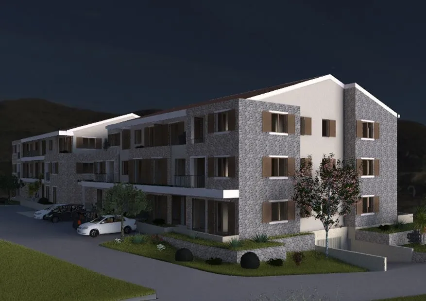 Sale, two bedroom apartment, 62m², Radanovići, Kotor