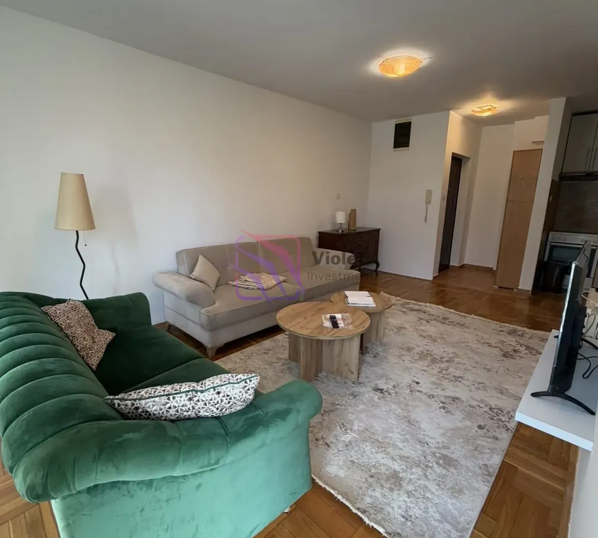 Rent, two bedroom apartment, 60m², Central Point, Podgorica