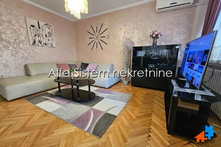 Rent, three bedroom apartment, 87m², Slavija, Vračar Sve Podlokacije