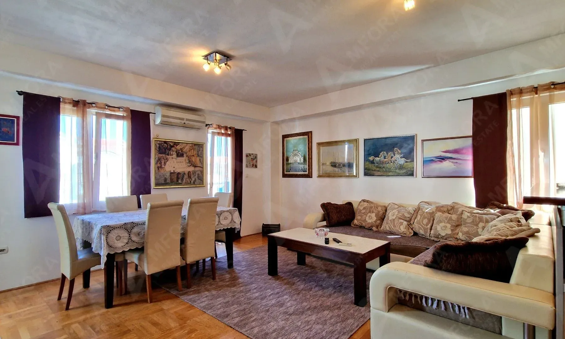 Rent, three bedroom apartment, 90m², Budva, Crna Gora