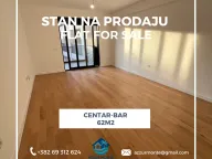 Prodaja, jednosoban stan, 62m², Centar, Bar