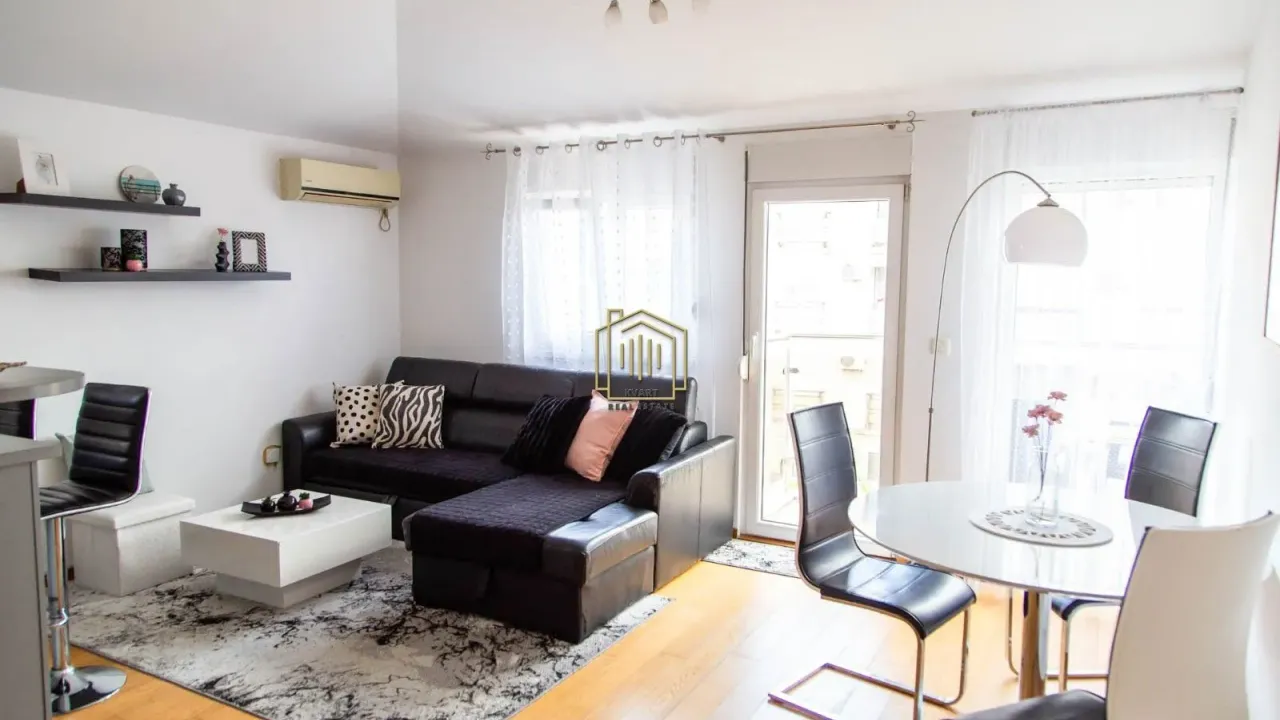 Rent, one bedroom apartment, 46m², Blok 9, Podgorica