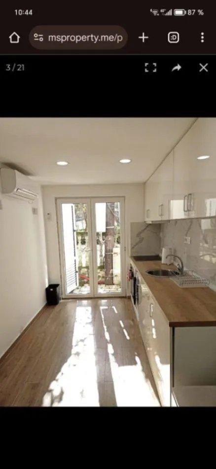 Prodaja, garsonjera, 25m², Prčanj, Kotor