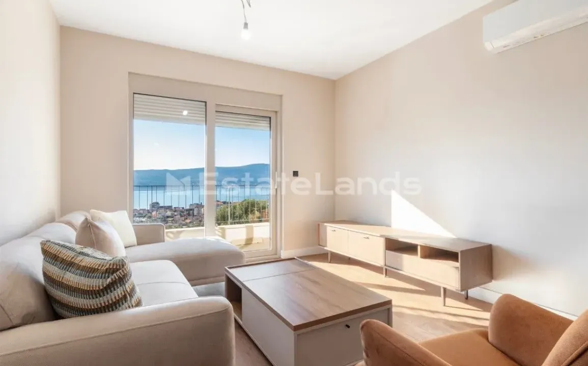 Izdavanje, jednosoban stan, 50m², Tripovići, Tivat