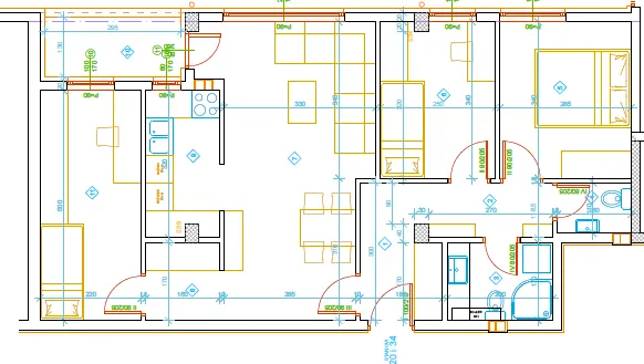 Sale, three bedroom apartment, 73m², Palilula, Niš