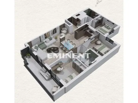 Prodaja, četvorosoban stan, 108m², Crveni Krst, Beograd - image 3