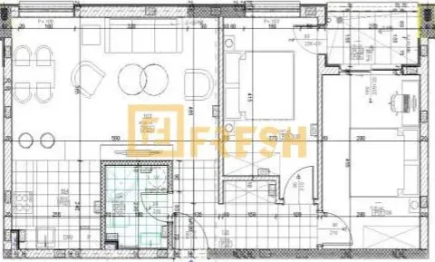 Prodaja, dvosoban stan, 66m², Zabjelo, Podgorica - image 2
