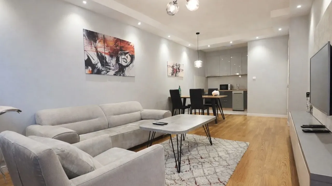 Rent, one bedroom apartment, 50m², Central Point, Podgorica