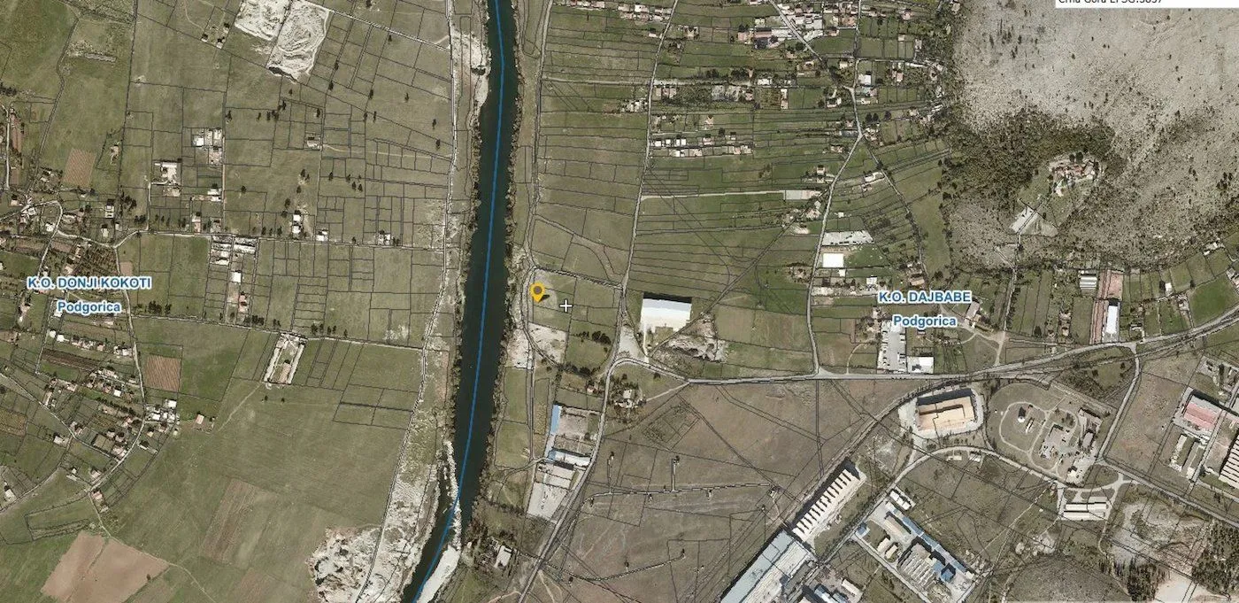 Prodaja, plac, 9500m², Dajbabe, Podgorica