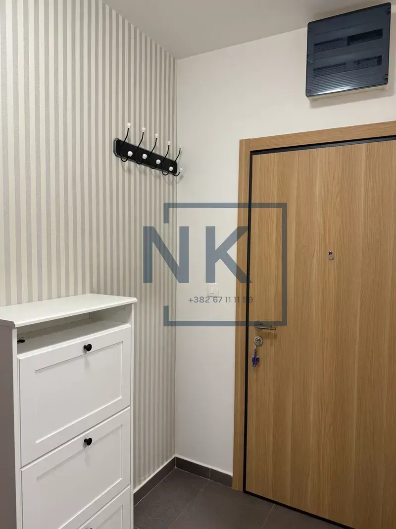 Izdavanje, jednosoban stan, 50m², Master Kvart, Podgorica