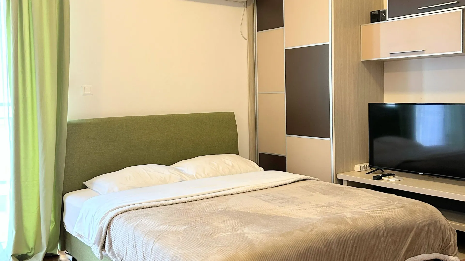 Daily-rent, one bedroom apartment, 29m², Blok 9, Podgorica