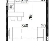 Sale, studio apartment, 25m², Radanovići, Kotor - image 3