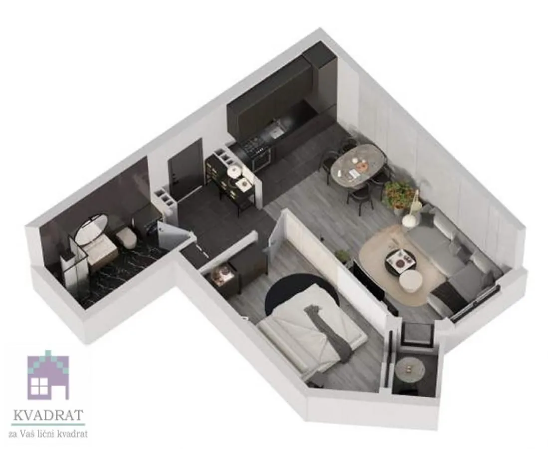 Prodaja, dvosoban stan, 42m², Veternik, Novi Sad Sve Podlokacije