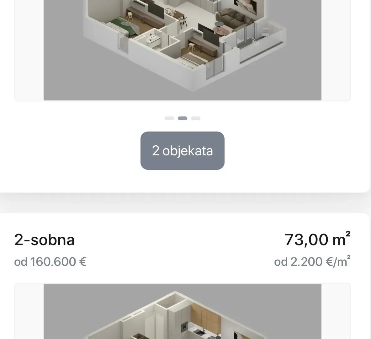 Sale, one bedroom apartment, 57m², Bjeliši, Bar