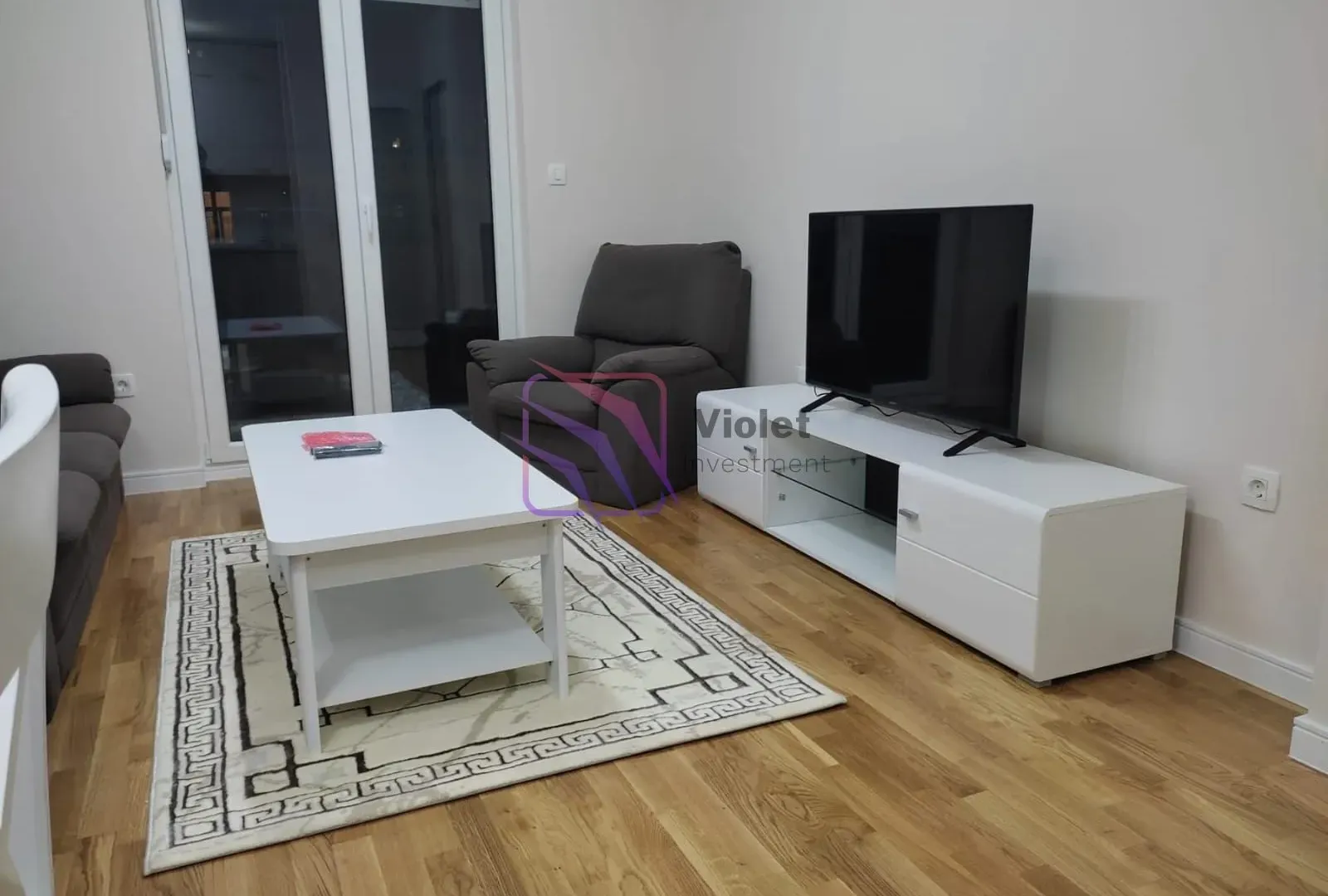 Rent, one bedroom apartment, 40m², Pobrežje, Podgorica