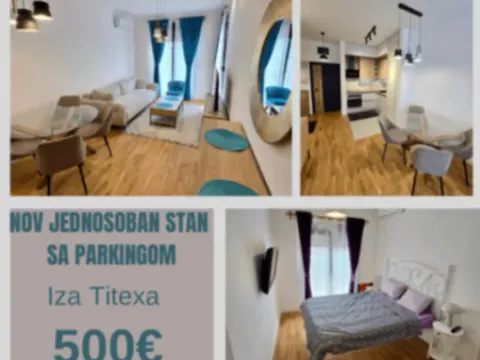 Rent, one bedroom apartment, 47m², Zabjelo, Podgorica