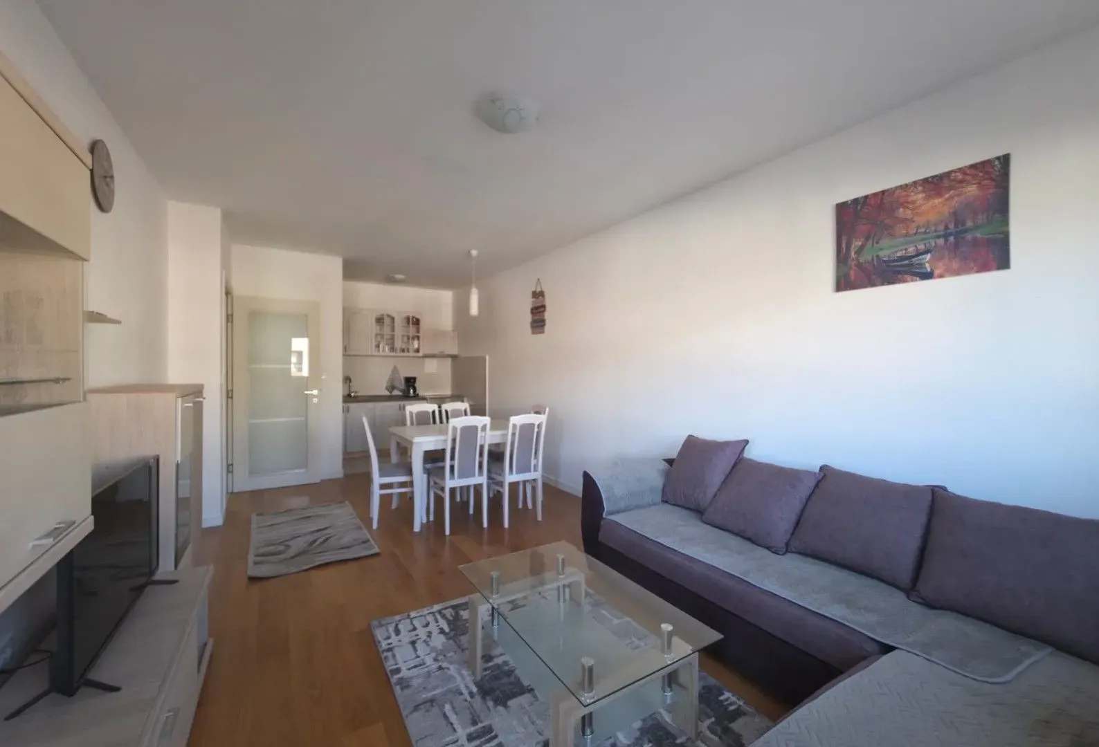 Rent, one bedroom apartment, 49m², Central Point, Podgorica
