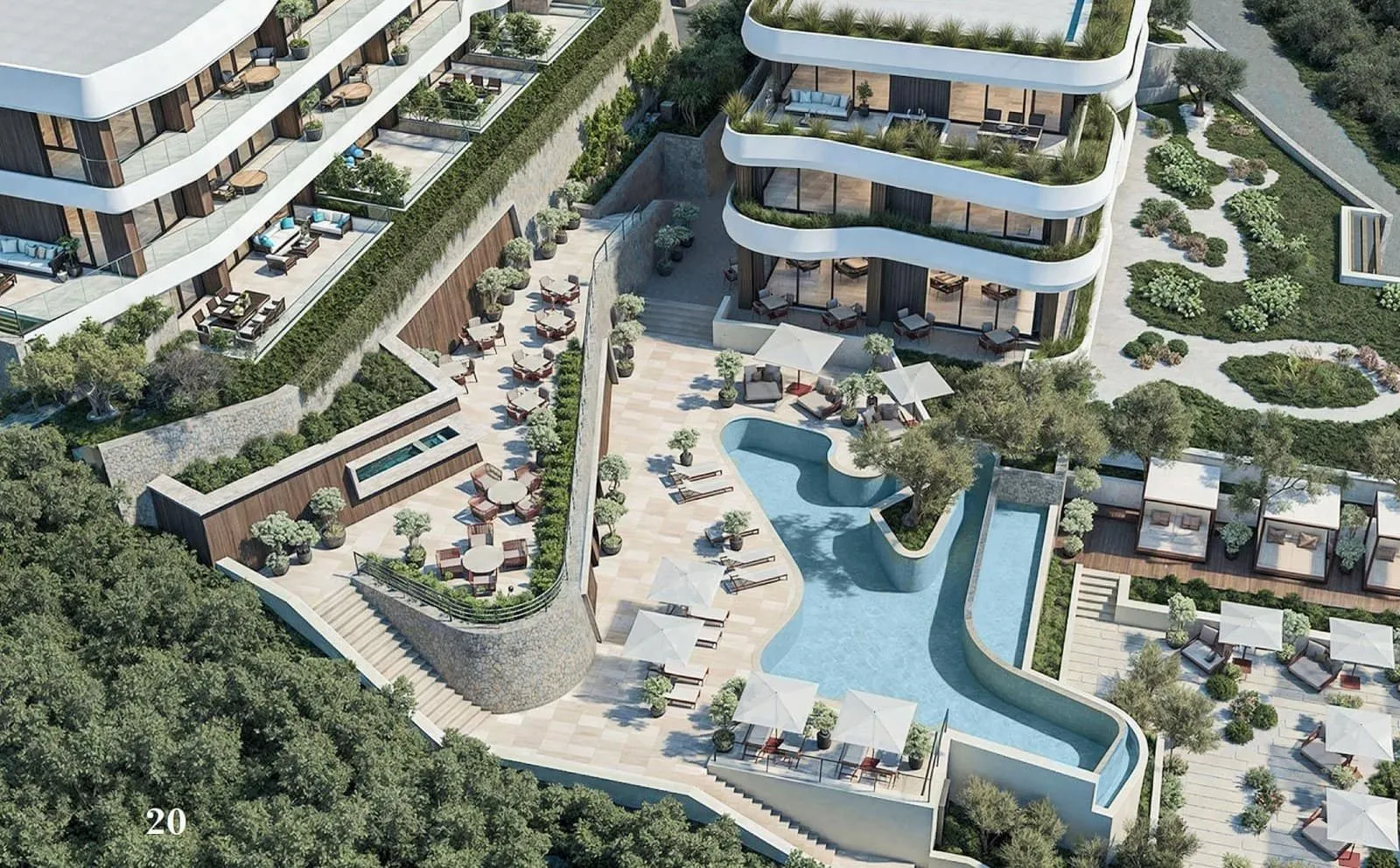 Sale, two bedroom apartment, 75m², Reževići, Budva