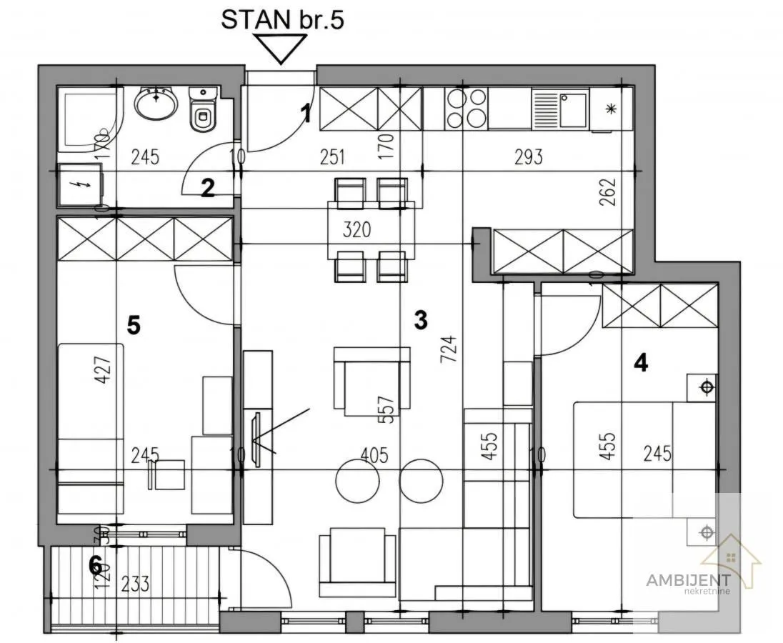 Prodaja, dvosoban stan, 61m², Mirijevo Sve Podlokacije, Beograd