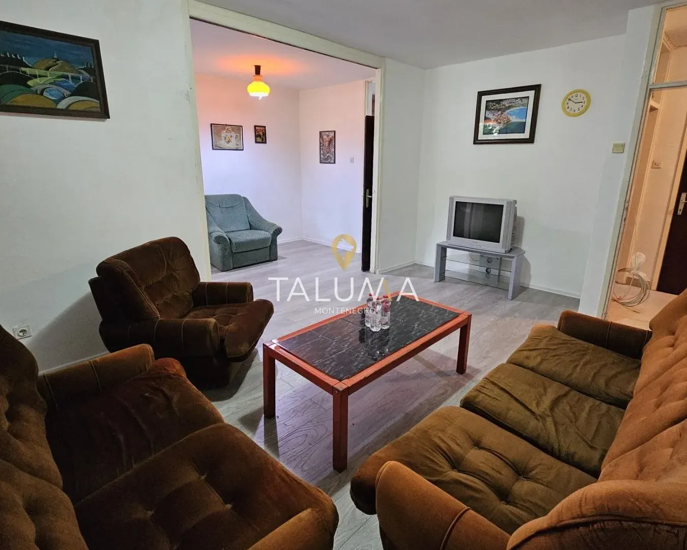 Prodaja, jednosoban stan, 59m², Stari Aerodrom, Podgorica