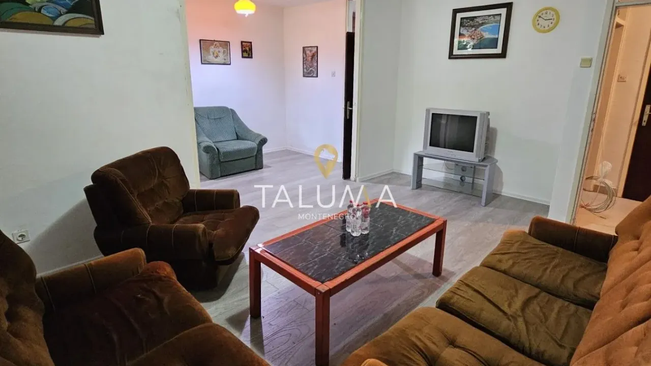 Prodaja, jednosoban stan, 59m², Stari Aerodrom, Podgorica