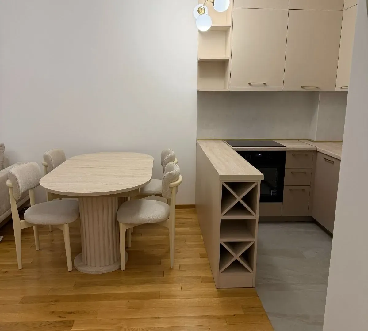 Rent, one bedroom apartment, 49m², Zabjelo, Podgorica