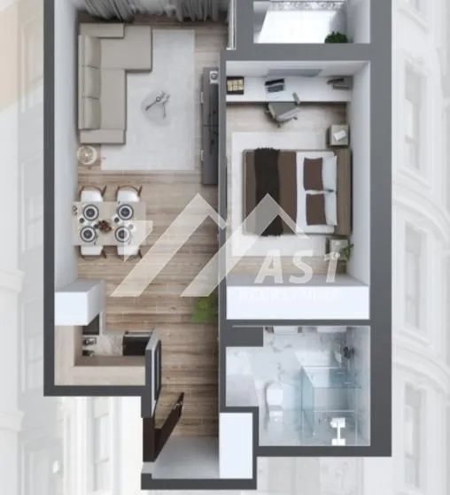 Sale, one bedroom apartment, 46m², Centar, Inđija