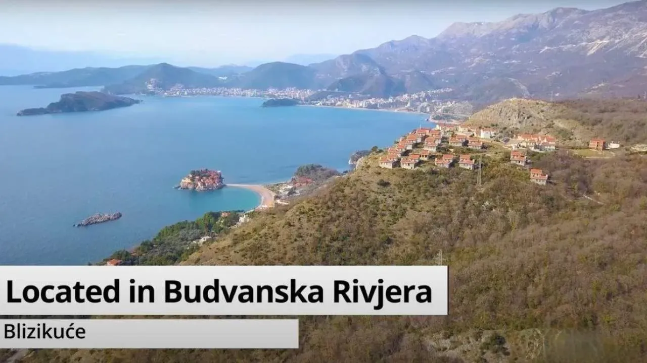 Sale, land lot, 1204m², Blizikuće, Budva