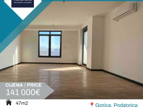 Prodaja, dvosoban stan, 47m², Gorica C, Podgorica
