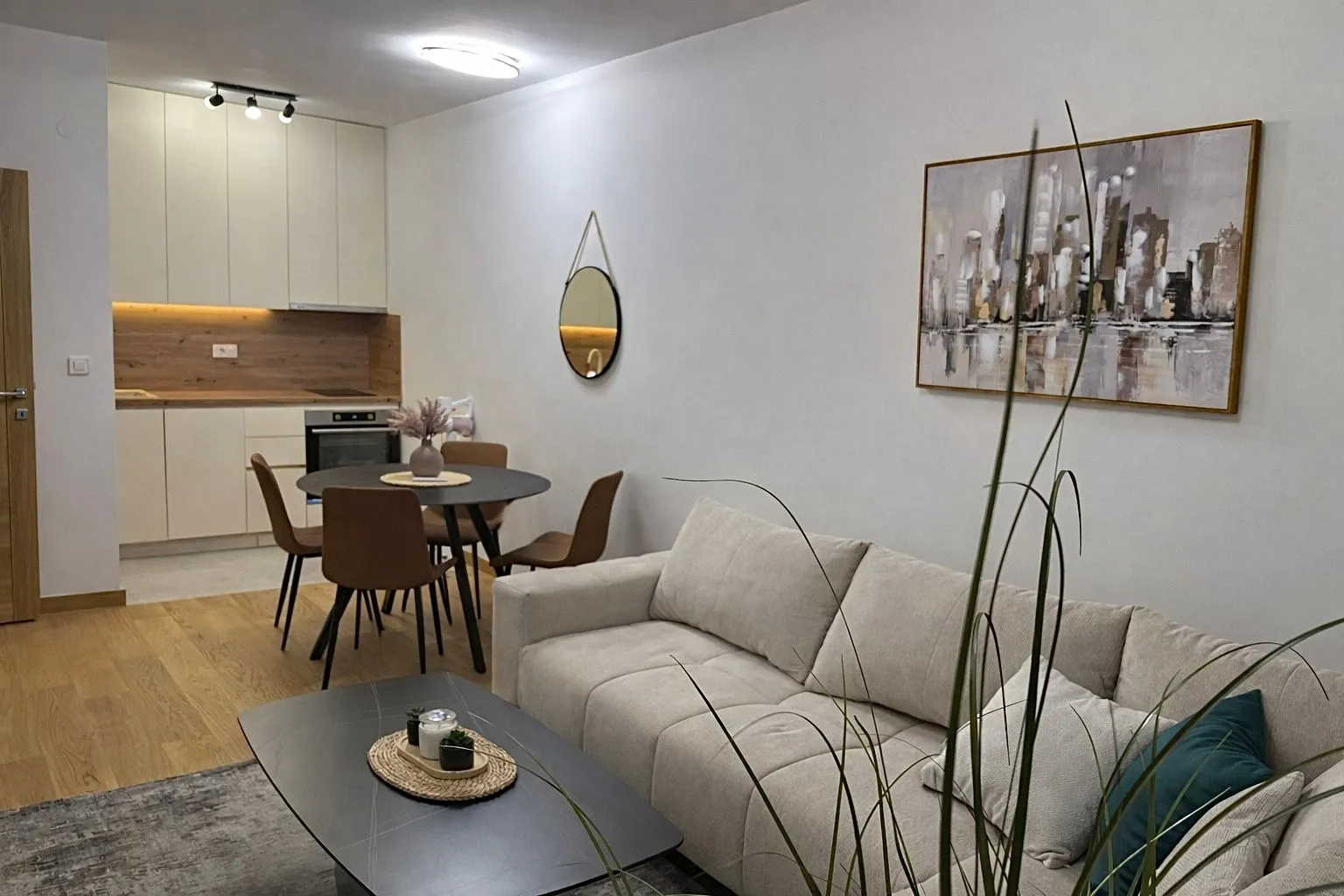 Stan-na-dan, jednosoban stan, 50m², City Kvart, Podgorica