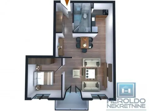 Prodaja, dvosoban stan, 63m², Centar, Jagodina - image 2