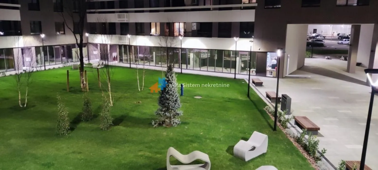 Rent, two bedroom apartment, 46m², Novi Beograd Blok 65, Novi Beograd Sve Podlokacije