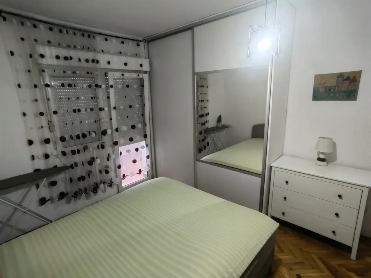Izdavanje, jednosoban stan, 58m², Stari Aerodrom, Podgorica